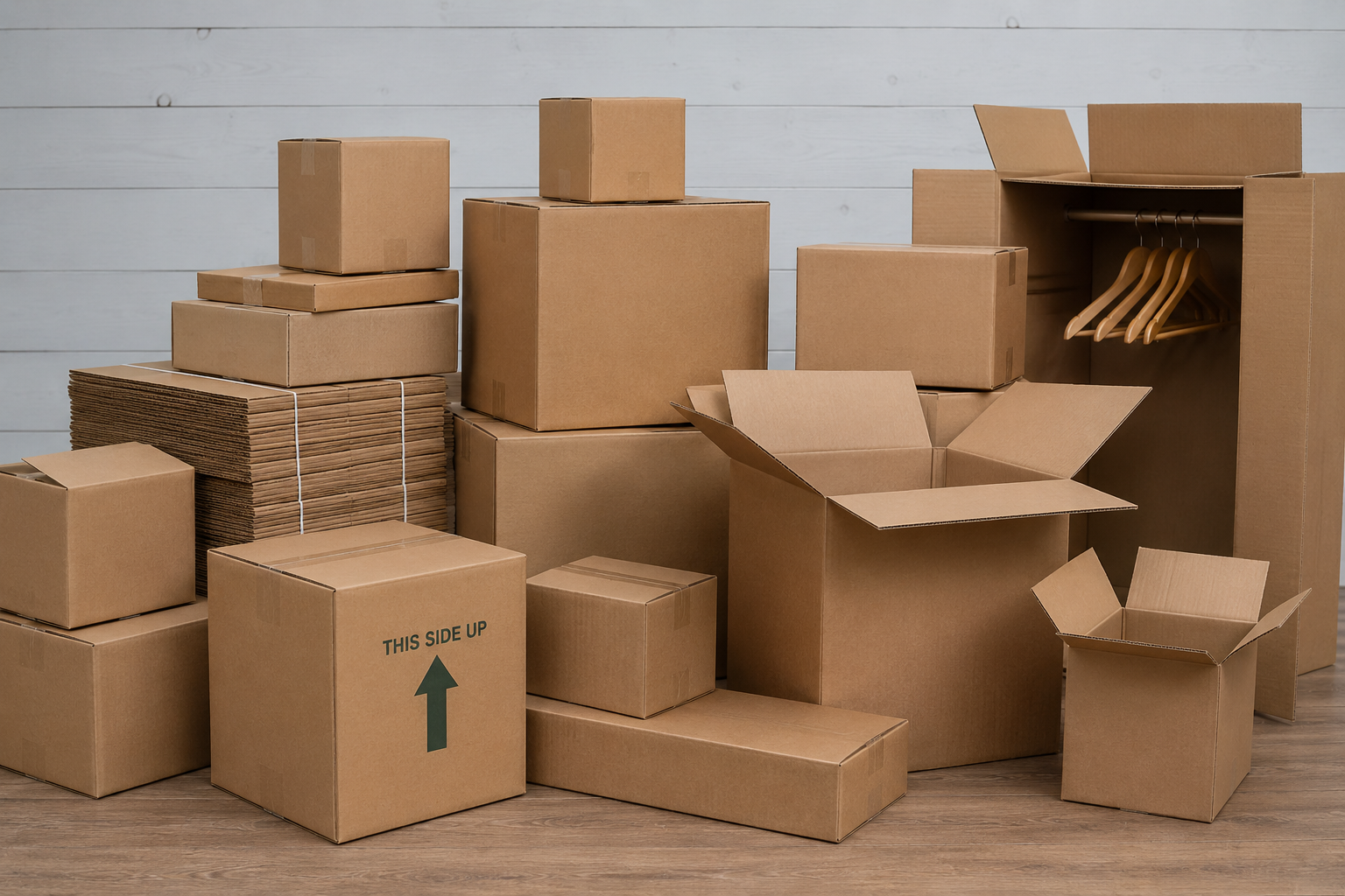 SupplyX 32ECT corrugated shipping boxes