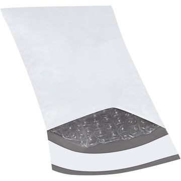 White poly bubble mailer