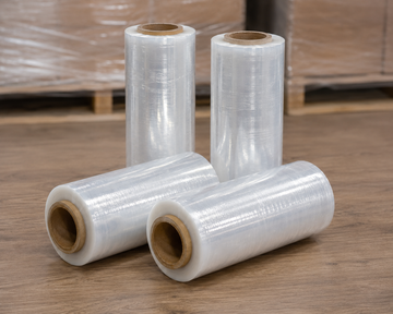 Clear Stretch Wrap – 18” x 80 Gauge x 1500’ (4 Rolls / Case)